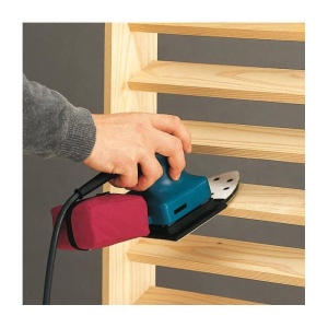 Slefuitor orbital Makita BO4565K, 200 W, negru si albastru - Img 2
