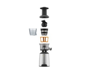 Slow Juicer Kenwood JMP601SI, 150W, 1.3L, Argintiu - Img 9
