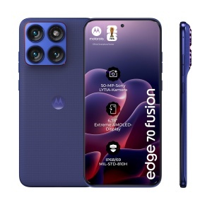 Smartphone Motorola Edge 70 Fusion, 50 MP, 256 GB, Albastru Orient - Img 2