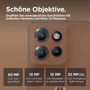 Smartphone Motorola edge50 neo, 8GB RAM, 256GB, 50MP, Mocha Mousse - Img 2
