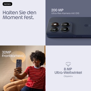 Smartphone Motorola Moto g87, Camera 200 MP, 256GB, Negru - Img 2