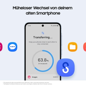 Smartphone Samsung Galaxy A55, 128 GB, 8 GB RAM, 50 MP, Galben Awesome - Img 7