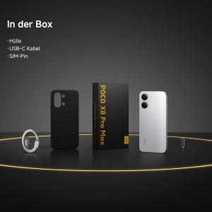 Smartphone Xiaomi Poco X8 Pro Max, 12GB RAM, 256GB, 8500mAh, Negru - Img 5
