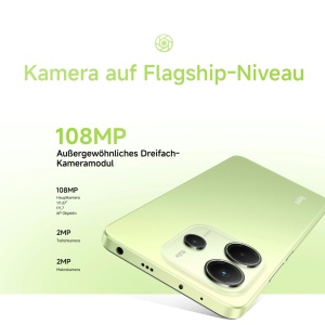 Smartphone Xiaomi Redmi Note 14, 6GB RAM, 128GB, 5500mAh, 108MP, Albastru - Img 9