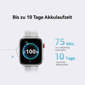 Smartwatch HUAWEI Watch FIT 4 Tracker Fitness 10 Zile Autonomie Compatibil Android iOS Gri - Img 6