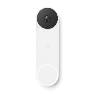 Sonerie Video Fara Fir Google Nest Doorbell, Alb, Instalare Usoara