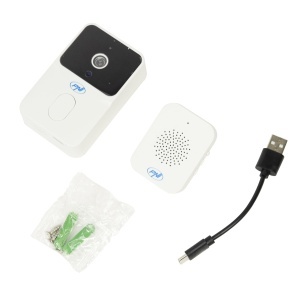 Sonerie video PNI IDB12 cu WiFi, noapte, IP54, acumulator incorporat - Img 5