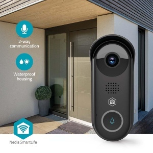 Sonerie Video Smart Nedis WIFICDP11BK, 1080p Full HD, Detectie Miscare, Negru - Img 5