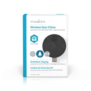Sonerie Wireless NEDIS WIFICDPC10BK, USB, Negru, Compatibila cu Camera - Img 6