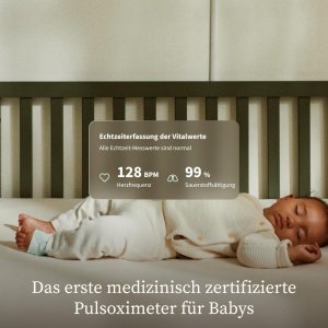 Soseta inteligenta Owlet Dream - Monitorizare bebelusi, urmarire somn, mint - Img 4