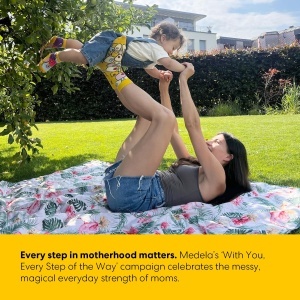 Sosete Mama-Baby Medela, Limitate, Design Yael Anders, Cadou cu Motion InBra - Img 2