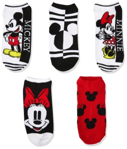 Sosete pentru femei Disney cu Mickey Mouse, 5 perechi, marimea 39-42 - Img 2