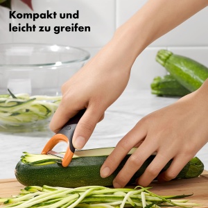 Spalator de legume OXO Good Grips cu Julienne, din otel inoxidabil, ergonomic - Img 2