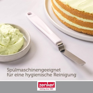 Spatula de decorare Zenker Pure Elegance 24 cm, inox, maner ergonomic - Img 7