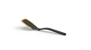 Spatula pentru gatit Fiskars Functional Form, 29 cm, PlasticSilikon, NegruPortocaliu - Img 5