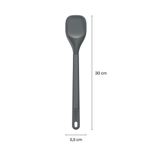 Spatula Zyliss E980221, Nylon, Ergonomica, Hitzebestanda, Gri - Img 2