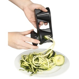 Spiralizator Fackelmann 44116, din plastic si otel inoxidabil, negru - Img 9