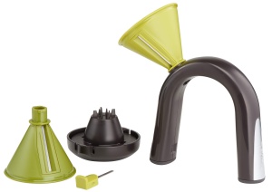 Spiralizer Lagostina Fertig in 5 Sekunden 2 lame baza antiderapanta