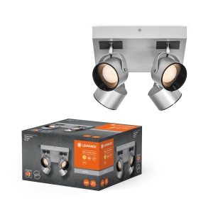 Spot LED cu 22W LEDVANCE DECOR JUPITER, 750lm, argintiu
