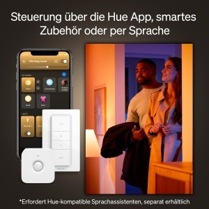 Spot LED de tavan Philips Hue White Ambiance, 250lm, alb, dimabil - Img 6