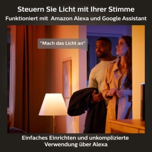 Spot LED incorporabil Philips Hue Slim, 90 mm, Alb si Colorat, Bluetooth, Control vocal - Img 7