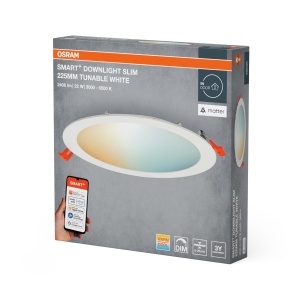 Spot LED Osram SMART Matter, 22W, 2000lm, Alb, Cu Telecomanda - Img 2