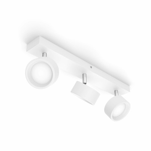 Spoturi LED Philips Bracia 3-flammige Alb Lumina Calda Economie Energie - Img 5