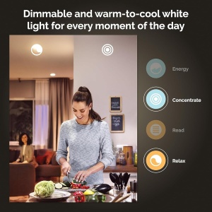Spoturi LED Philips Hue Fugato, 2x350lm, dimmabile, 16 milioane culori, negru - Img 7