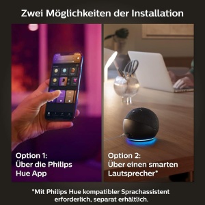 Spoturi LED Philips Hue White Color Ambiance, 3 buc, 1050 lm, dimabile, negru - Img 8
