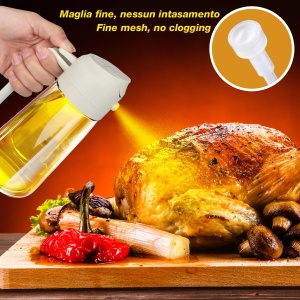 Spray pentru ulei Beper C102SPE004, 480 ml, sticla, BPA-free - Img 5