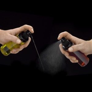 Spray pentru ulei si otet WMF Basic 125ml, sticla transparenta, Cromargan inox - Img 2
