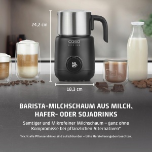 Spumator de lapte CASO PremiumLatte XL, 1 litru, inductie, inox - Img 3