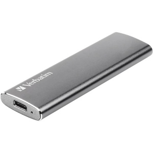 SSD extern Verbatim Vx500, 120 GB, USB 3.1, 500 MBs, spacegrau