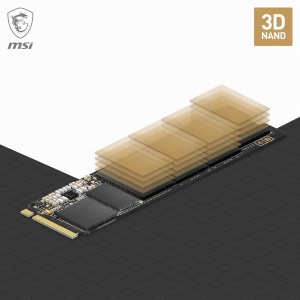 SSD MSI SPATIUM M461 1TB PCIe 4.0 NVMe M.2 - Img 3