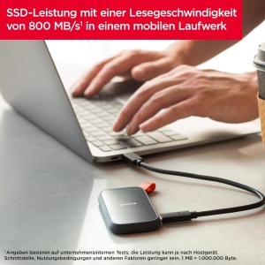 SSD Portabil SanDisk 2 TB, 800 MBs, Negru - Img 4