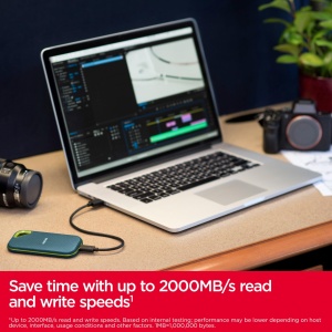 SSD Portabil SanDisk Extreme PRO 2 TB, 2000 MBs, Rezistent la Apa si Praful - Img 4