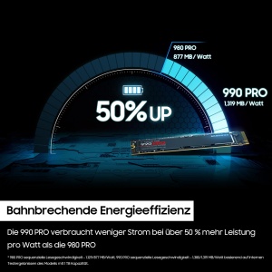 SSD Samsung 990 PRO NVMe M.2, 2 TB, PCIe 4.0, viteze de 7450 MBs - Img 5