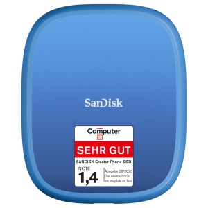 SSD SanDisk Creator Phone 1 TB, 1000 MBs, Albastru - Img 2