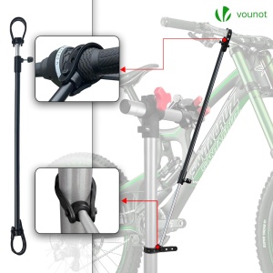 Stand de reparatii pentru biciclete VOUNOT, inalt adjustable, cu suport magnetic pentru unelte - Img 6