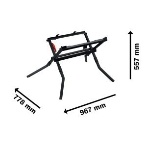 Stand de taiere Bosch Professional GTA 571, constructie din otel, 6.3 kg, compatibil cu GTS 70-216 - Img 4