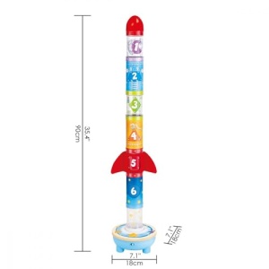 Statia de zbor Hape Rocket, multicolora - Img 2