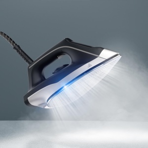 Statie de calcat cu abur Rowenta VR8325, 2600W, 1.7L, NegruAlbastru - Img 5
