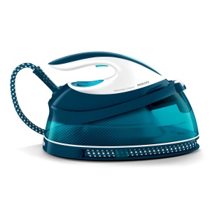Statie de calcat Philips Perfect Care Compact GC784420, 2400W, 1.5L, Albastra