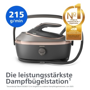Statie de calcat Philips PerfectCare 8000, 215gmin abur continuu, 1.4L - Img 2