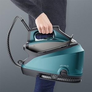 Statie de calcat Rowenta Compact Steam Pro DG7621 Abur de inalta presiune 62 Bar Rezervor 11L AlbastruNegru - Img 12