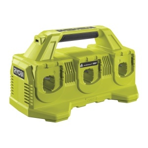Statie de incarcare RYOBI RC18640 18V ONE 6 sloturi USB 2A montare pe perete