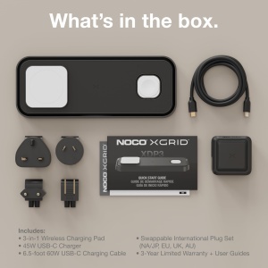 Statie de incarcare wireless NOCO XGrid XDP3, 3-in-1, 45W, MagSafe, Qi2 - Img 7
