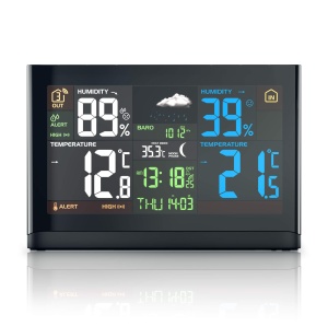 Statie meteo Brandson Funk cu display LCD color si senzor extern - Img 6