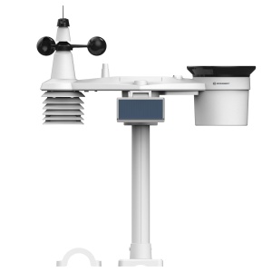 Statie Meteo Bresser 6-Tage 4CAST PRO 7-in-1 solar, Negru, Wi-Fi - Img 5