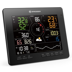 Statie meteo Bresser WLAN 4CAST MD 7-in-1 cu senzor solar si prognoza 7 zile - Img 3